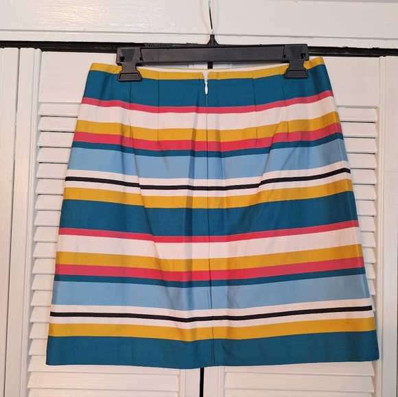LOFT Dresses & Skirts - LOFT Striped Multicolor Skirt Sz 4 *D7